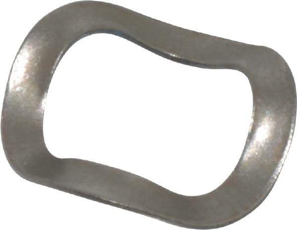 Made in USA - 3/8-7/16" Screw, 0.39" ID x 0.562" OD, Grade 17-7 PH-A Stainless Steel Triple Wave Washer - 0.02" Thick, 0.11" Overall Height, 0.007" Deflection - Eagle Tool & Supply