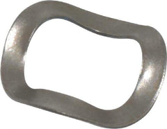Made in USA - 3/8-7/16" Screw, 0.39" ID x 0.562" OD, Grade 17-7 PH-A Stainless Steel Triple Wave Washer - 0.02" Thick, 0.11" Overall Height, 0.007" Deflection - Eagle Tool & Supply