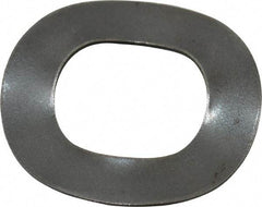 Made in USA - 7/16" Screw, 0.474" ID x 0.815" OD, Grade 1074-1095 Spring Steel Triple Wave Washer - 0.02" Thick, 0.07" Overall Height, 0.014" Deflection, 88.22 Lb at Deflection - Eagle Tool & Supply