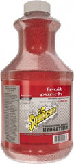 Sqwincher - 64 oz Bottle Fruit Punch Activity Drink - Liquid Concentrate, Yields 5 Gal - Eagle Tool & Supply