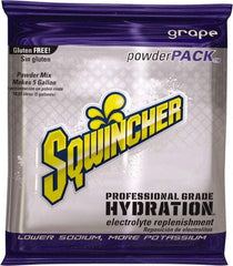 Sqwincher - 47.66 oz Pack Grape Activity Drink - Powdered, Yields 5 Gal - Eagle Tool & Supply