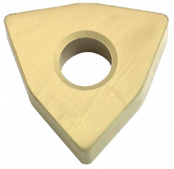 Sumitomo - NU-WNMA432 Grade BN250 PCBN Turning Insert - Uncoated, 80° Trigon, 1/2" Inscr Circle, 3/16" Thick, 1/32" Corner Radius - Eagle Tool & Supply