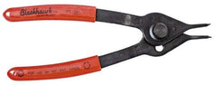 Blackhawk by Proto - Plastic Cushion Smooth Retaining Ring Pliers - No. of Position 2, Features Standard - Eagle Tool & Supply