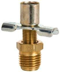 Eaton - Steel External Seat Drain Cock & Shutoff Valve - 1/4 Thread, 150 Max psi - Eagle Tool & Supply