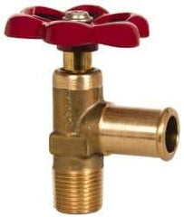 Eaton - 5/8" Pipe, Steel Shutoff Drain Cock & Shutoff Valve - 3/8 Thread, 150 Max psi - Eagle Tool & Supply