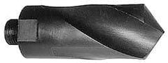 APT - 1/2 Inch Diameter, 3 Inch Overall Length, 1 Inch Drill Diameter, High Speed Steel Pilot Drill - Series E - Eagle Tool & Supply