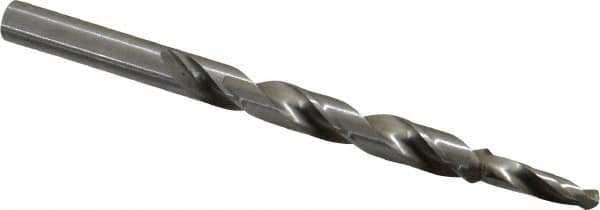 Made in USA - 21/64" Body, 0.218" Step Diam, Straight Shank, High Speed Steel Subland Step Drill Bit - Eagle Tool & Supply