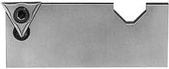 APT - 2-1/2 Inch Hole Using TPGH 321, Carbide Auxiliary Pilot Blade - Series E, EX20 Auxiliary Pilot Required, Indexable Insert Blade - Eagle Tool & Supply