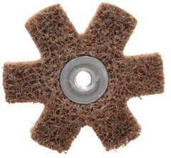 3M - 2" Diam Nonwoven Sanding Star - Coarse Grade, Eyelet, 24,000 RPM - Eagle Tool & Supply