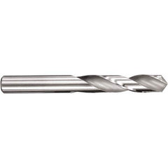 SGS - 4.8mm 145° Spiral Flute Solid Carbide Screw Machine Drill Bit - Eagle Tool & Supply