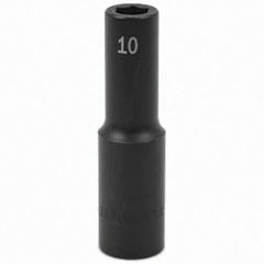 SK - Impact Socket - 1/2"DR 10MM DEEP IMPACT SOCKET - Eagle Tool & Supply