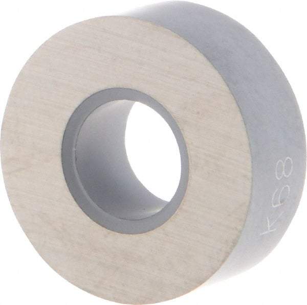 Kennametal - RNMA43 Grade K68 Carbide Turning Insert - Uncoated, Round, 1/2" Inscr Circle, 3/16" Thick - Eagle Tool & Supply