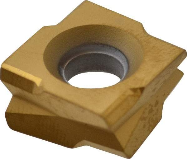 Kennametal - SPHX15T6 GP Grade KC725M Carbide Milling Insert - TiN/TiCN/TiN Finish, 0.26" Thick, 15mm Inscribed Circle - Eagle Tool & Supply