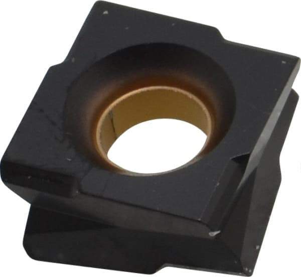 Kennametal - SPHX1205 GP Grade KCK15 Carbide Milling Insert - TiN/TiCN/Al2O3 Finish, 0.217" Thick, 12mm Inscribed Circle - Eagle Tool & Supply