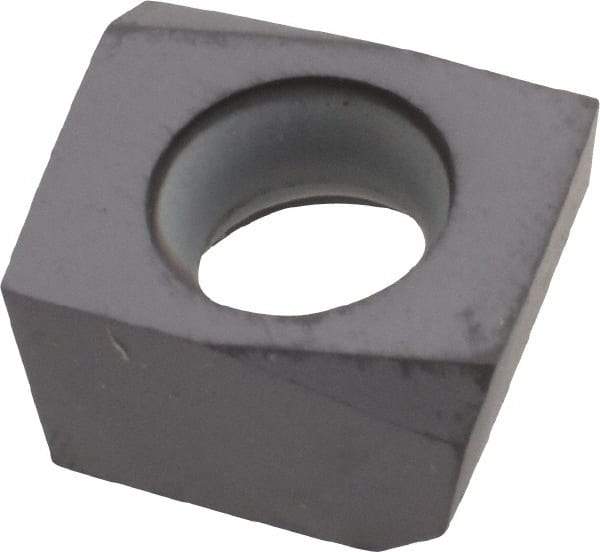 Kennametal - MDHX1004 GD Grade KC520M Carbide Milling Insert - TiAlN Finish, 0.187" Thick, 1/2" Inscribed Circle - Eagle Tool & Supply