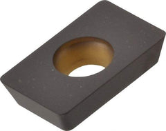 Kennametal - XDCW150308 Grade KCPK30 Carbide Milling Insert - TiN/TiCN/Al2O3 Finish, 0.1252" Thick, 0.8mm Corner Radius - Eagle Tool & Supply