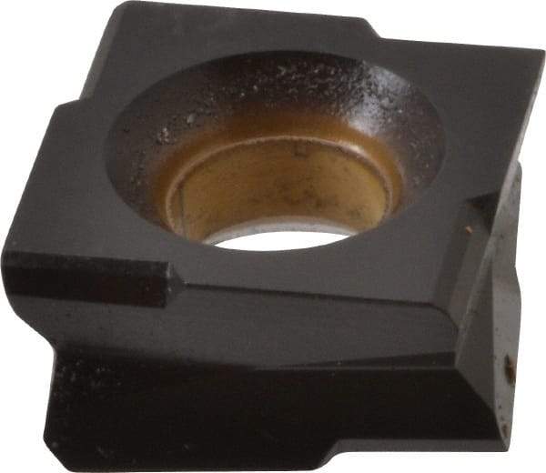 Kennametal - SPHX1205 GP Grade KCPK30 Carbide Milling Insert - TiN/TiCN/Al2O3 Finish, 0.217" Thick, 12mm Inscribed Circle - Eagle Tool & Supply
