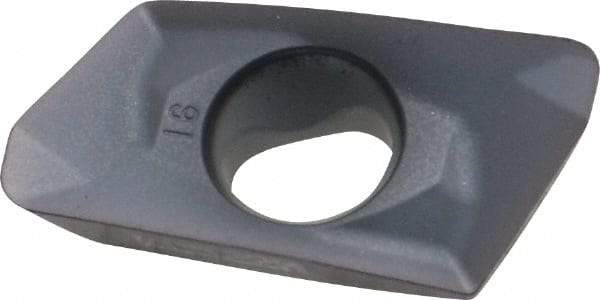 Kennametal - EP1816 GD Grade KC522M Carbide Milling Insert - TiAlN Finish, 0.217" Thick, 1.6mm Corner Radius - Eagle Tool & Supply