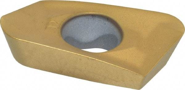 Kennametal - EP1832 GD Grade KC725M Carbide Milling Insert - TiN/TiCN/TiN Finish, 0.217" Thick, 3.2mm Corner Radius - Eagle Tool & Supply