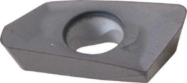 Kennametal - EC1816 LD Grade KC522M Carbide Milling Insert - TiAlN Finish, 0.217" Thick, 1.6mm Corner Radius - Eagle Tool & Supply