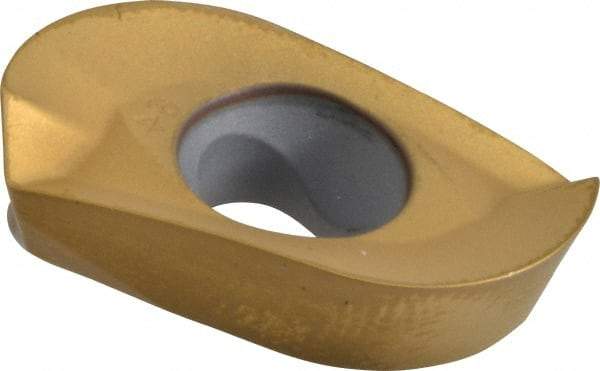 Kennametal - EP1864 GD Grade KC725M Carbide Milling Insert - TiN/TiCN/TiN Finish, 0.217" Thick, 6.4mm Corner Radius - Eagle Tool & Supply