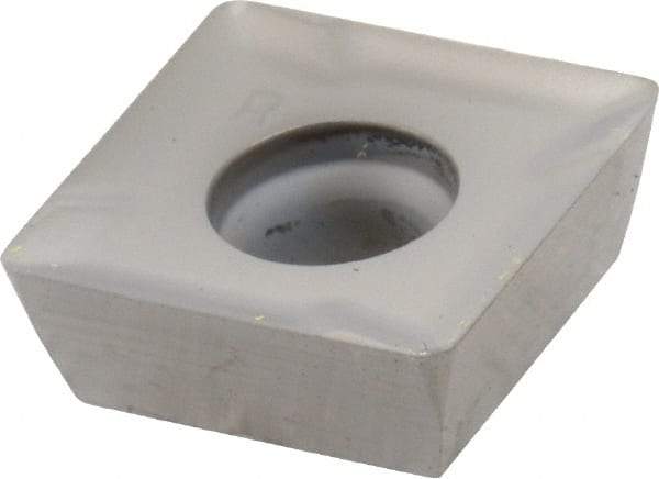 Kennametal - SDCT43 LE Grade KC410M Carbide Milling Insert - TiB2 Finish, 3/16" Thick, 1/2" Inscribed Circle, 0.8mm Corner Radius - Eagle Tool & Supply