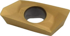 Kennametal - EP1808 GD Grade KC725M Carbide Milling Insert - TiN/TiCN/TiN Finish, 0.217" Thick, 0.8mm Corner Radius - Eagle Tool & Supply