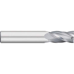 Titan USA - Square End Mills; Mill Diameter (Inch): 7/8 ; Mill Diameter (Decimal Inch): 0.8750 ; Number of Flutes: 4 ; Length of Cut (Inch): 1-1/2 ; Length of Cut (Decimal Inch): 1.5000 ; Material: Solid Carbide - Exact Industrial Supply
