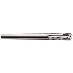 Made in USA - 0.602" Carbide-Tipped 6 Flute Chucking Reamer - Eagle Tool & Supply