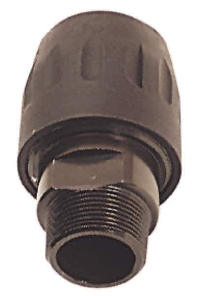 Transair - 1/2 Male NPT, 7/8" ID, Air Hose Male Connector - 232 Max psi, 2-3/4" Long, Plastic - Eagle Tool & Supply