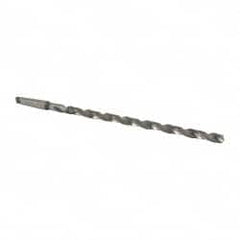 Interstate - 39/64", 2MT 118° Point High Speed Steel Taper Shank Drill Bit - Eagle Tool & Supply