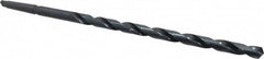 Interstate - 45/64", 2MT 118° Point High Speed Steel Taper Shank Drill Bit - Eagle Tool & Supply