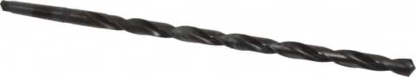 Interstate - 23/32", 2MT 118° Point High Speed Steel Taper Shank Drill Bit - Eagle Tool & Supply