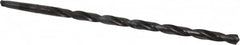 Interstate - 23/32", 2MT 118° Point High Speed Steel Taper Shank Drill Bit - Eagle Tool & Supply