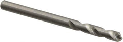 M.A. Ford - 5/32" Spiral Flute Solid Carbide Screw Machine Drill Bit - Bright Finish, Right Hand Cut, 3/4" Flute Length, 2-1/16" OAL, Standard Point, Straight Shank - Eagle Tool & Supply