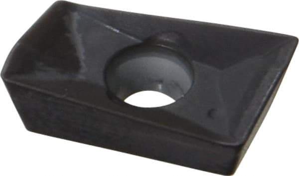Tungaloy - ASMT11T304 MJ Grade AH120 Carbide Milling Insert - TiAlN Finish, 0.146" Thick, 0.016" Corner Radius - Eagle Tool & Supply