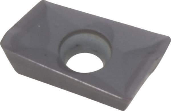 Tungaloy - ASMT170508 MJ Grade AH120 Carbide Milling Insert - TiAlN Finish, 0.22" Thick, 0.031" Corner Radius - Eagle Tool & Supply