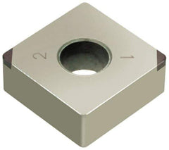 Tungaloy - 2QP-SNGA432 Grade BX930 PCBN Turning Insert - Uncoated, 90° Square, 1/2" Inscr Circle, 3/16" Thick, 1/32" Corner Radius - Eagle Tool & Supply
