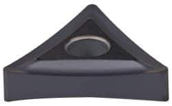 Tungaloy - TNMG432 28 Grade AH120 Carbide Turning Insert - TiAlN Finish, 60° Triangle, 1/2" Inscr Circle, 3/16" Thick, 1/32" Corner Radius - Eagle Tool & Supply