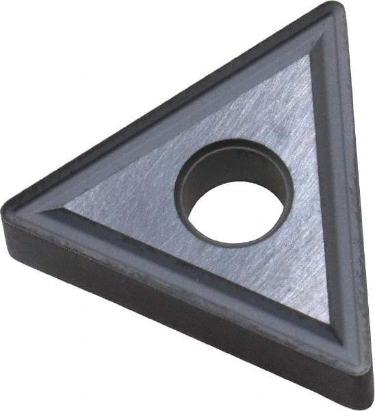 Tungaloy - TNMG432 SA Grade AH120 Carbide Turning Insert - TiAlN Finish, 60° Triangle, 1/2" Inscr Circle, 3/16" Thick, 1/32" Corner Radius - Eagle Tool & Supply
