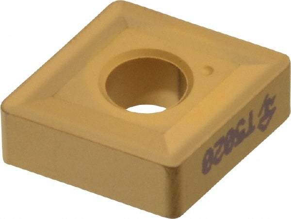 Tungaloy - CNMG432 Grade T5125 Carbide Turning Insert - TiCN/Al2O3 Finish, 80° Diamond, 1/2" Inscr Circle, 3/16" Thick, 1/32" Corner Radius - Eagle Tool & Supply