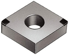 Tungaloy - 2QP-CNGA433 Grade BX930 PCBN Turning Insert - Uncoated, 80° Diamond, 1/2" Inscr Circle, 3/16" Thick, 3/64" Corner Radius - Eagle Tool & Supply