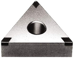 Tungaloy - 3QP-TNGA331 Grade BX380 PCBN Turning Insert - Uncoated, 60° Triangle, 3/8" Inscr Circle, 3/16" Thick, 1/64" Corner Radius - Eagle Tool & Supply