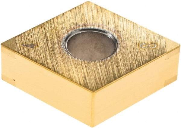 Tungaloy - 4QP-DNGA432 Grade BXC50 PCBN Turning Insert - 55° Diamond, 1/2" Inscr Circle, 3/16" Thick, 1/32" Corner Radius - Eagle Tool & Supply