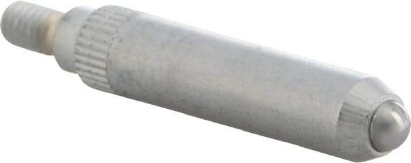 Mitutoyo - #4-48, 1.5mm Ball Diam, Carbide Ball Contact Point - 1" Contact Point Length, Use with Dial Indicators, Digimatic Dial Indicators, Linear Gages - Eagle Tool & Supply