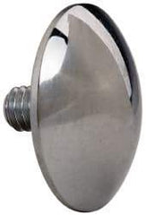 Mitutoyo - #4-48, 1/2" Ball Diam, Carbide Spherical Contact Point - 1/8" Contact Point Length, Use with AGD 1,2,3,4 - Eagle Tool & Supply
