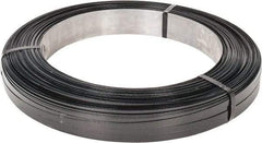 Made in USA - 2,688' Long x 1/2" Wide, Oscillated Coil Steel Strapping - 1,300 Lb Capacity, 0.023" Thick - Eagle Tool & Supply