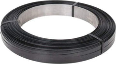 Made in USA - 2,478' Long x 5/8" Wide, Oscillated Coil Steel Strapping - 1,460 Lb Capacity, 0.02" Thick - Eagle Tool & Supply