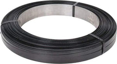 Made in USA - 2,153' Long x 5/8" Wide, Oscillated Coil Steel Strapping - 1,670 Lb Capacity, 0.023" Thick - Eagle Tool & Supply