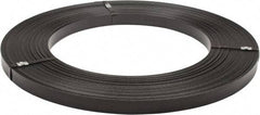 Made in USA - 851' Long x 1-1/4" Wide, Ribbon Wound Coil Steel Strapping - 5,250 Lb Capacity, 0.029" Thick - Eagle Tool & Supply